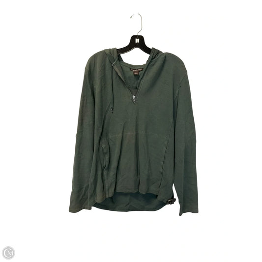 Sweatshirt Hoodie By Michael By Michael Kors In Green, Size: Xxl