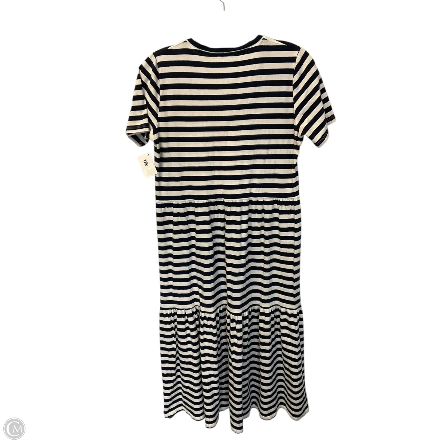 Dress Casual Midi By J. Crew In Striped Pattern, Size: S
