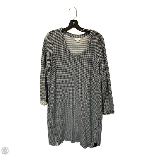 Dress Casual Short By J. Jill In Black & White, Size: M