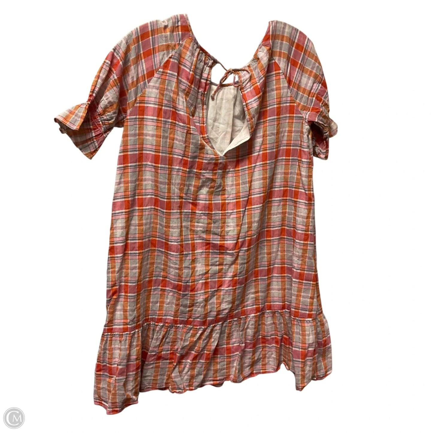 Dress Casual Short By Madewell In Plaid Pattern, Size: Xs