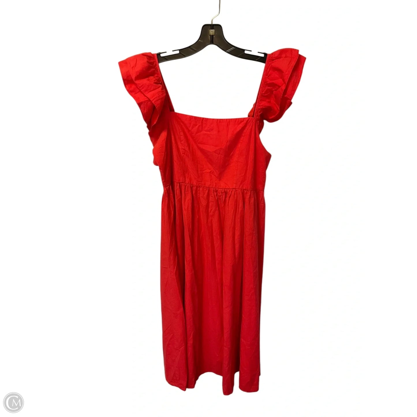 Dress Casual Midi By Tcec In Red, Size: M
