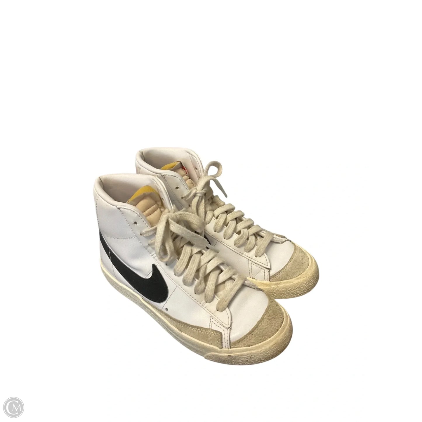 Shoes Athletic By Nike In White, Size: 6