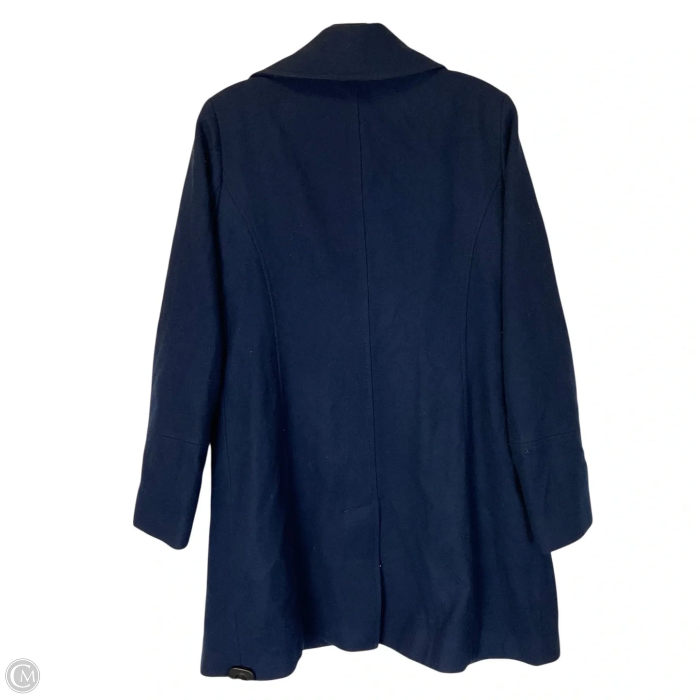 Coat Trench Coat By Michael By Michael Kors In Navy, Size: M