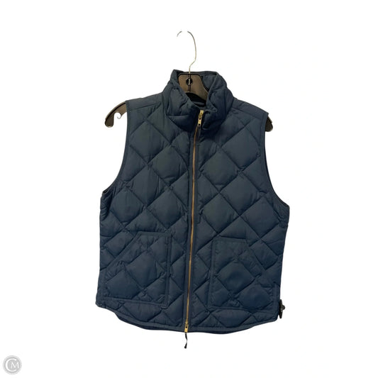 Vest Puffer & Quilted By J. Crew In Navy, Size: M