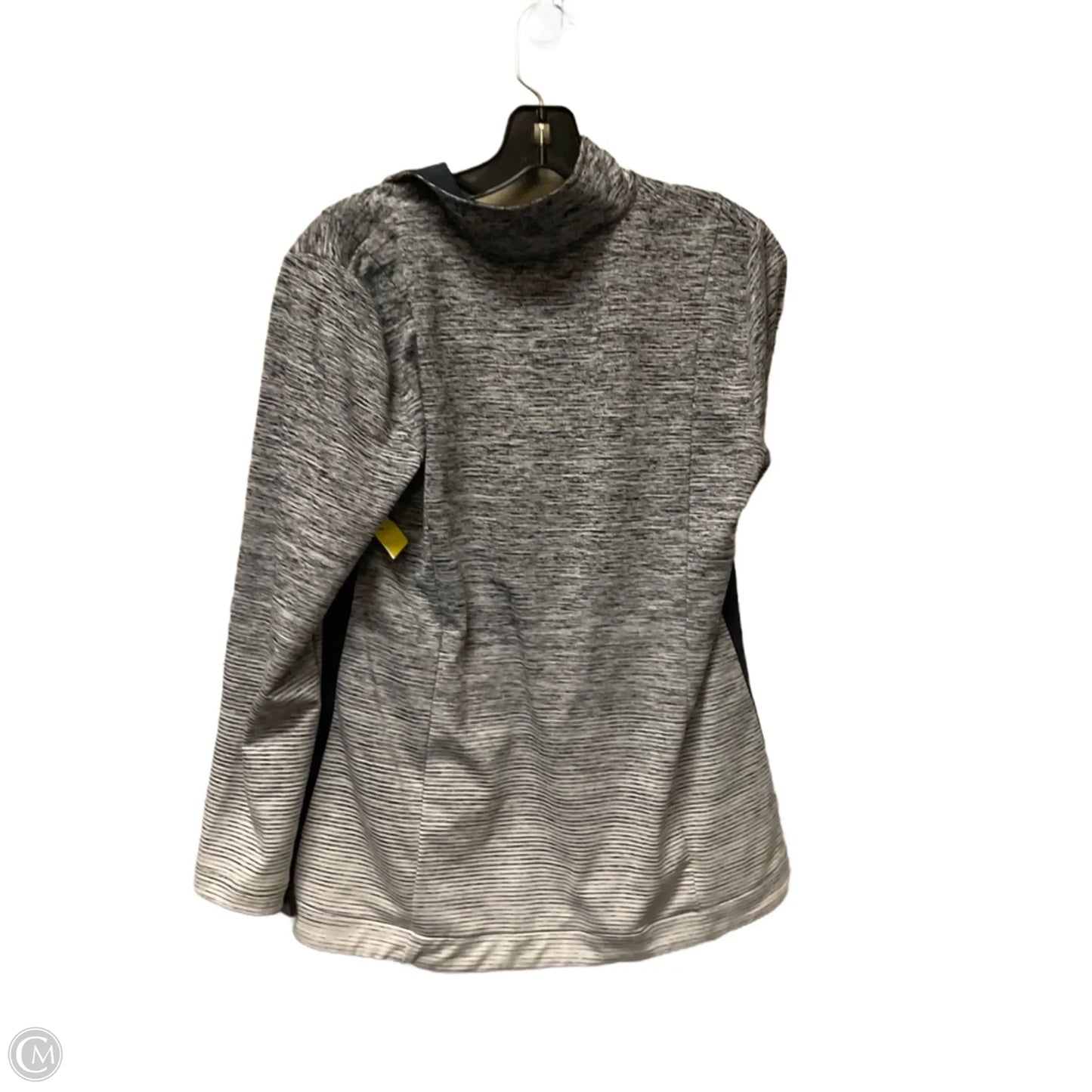 Athletic Jacket By Talbots In Blue & White, Size: M