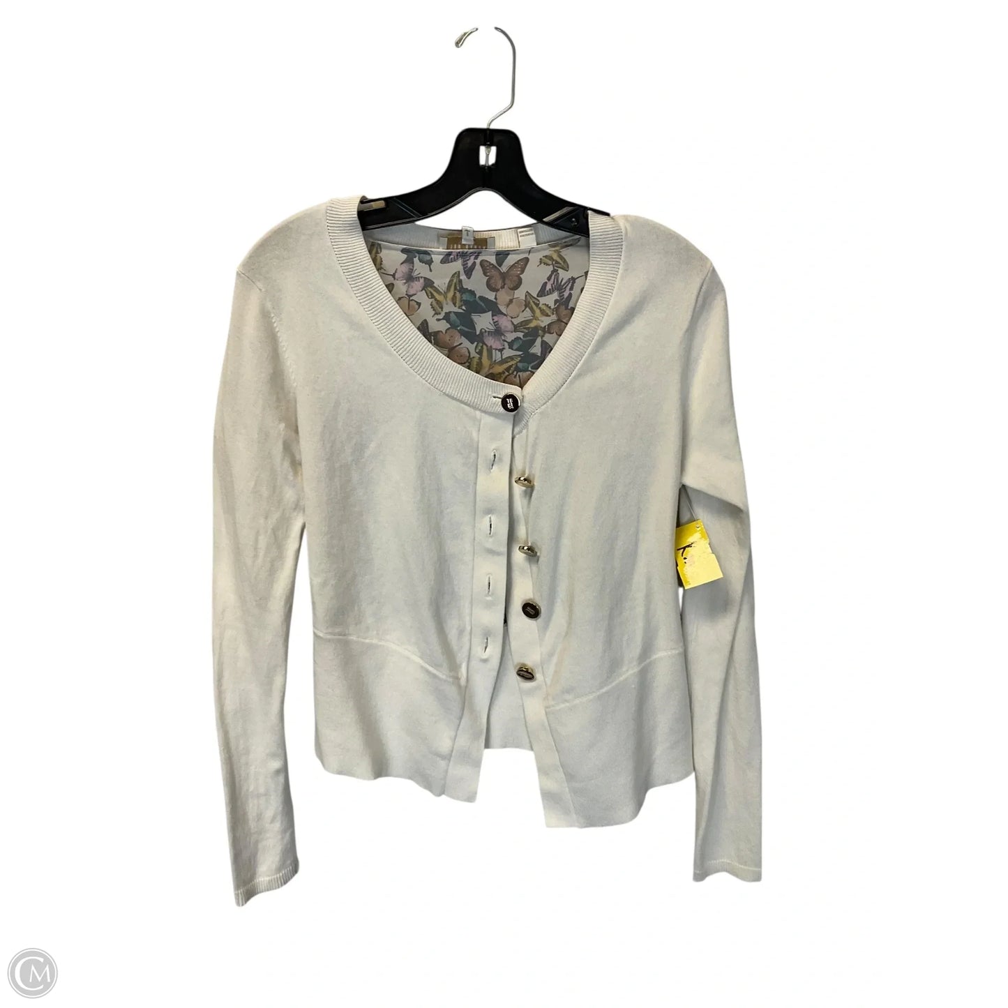 Cardigan By Ted Baker In White, Size: S
