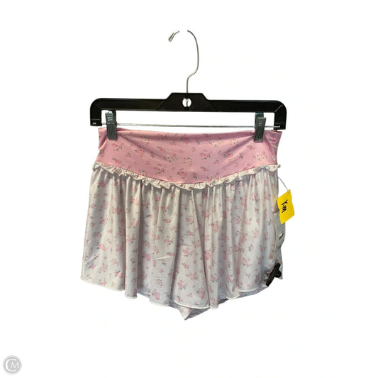 Skort By As Revival In Pink & White, Size: M