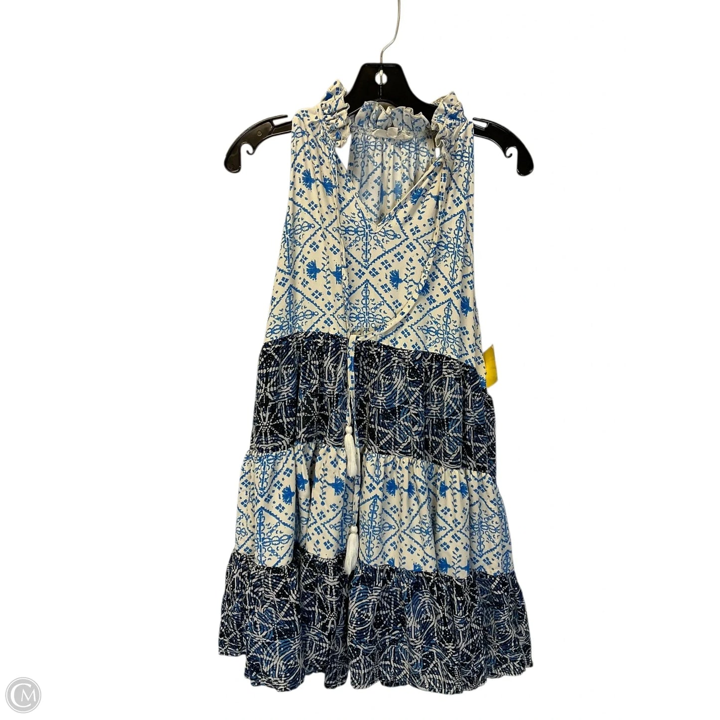 Dress Casual Short By Entro In Blue & White, Size: S