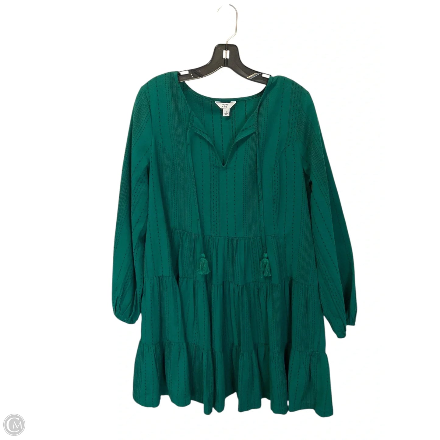 Dress Casual Short By Crown And Ivy In Green, Size: S