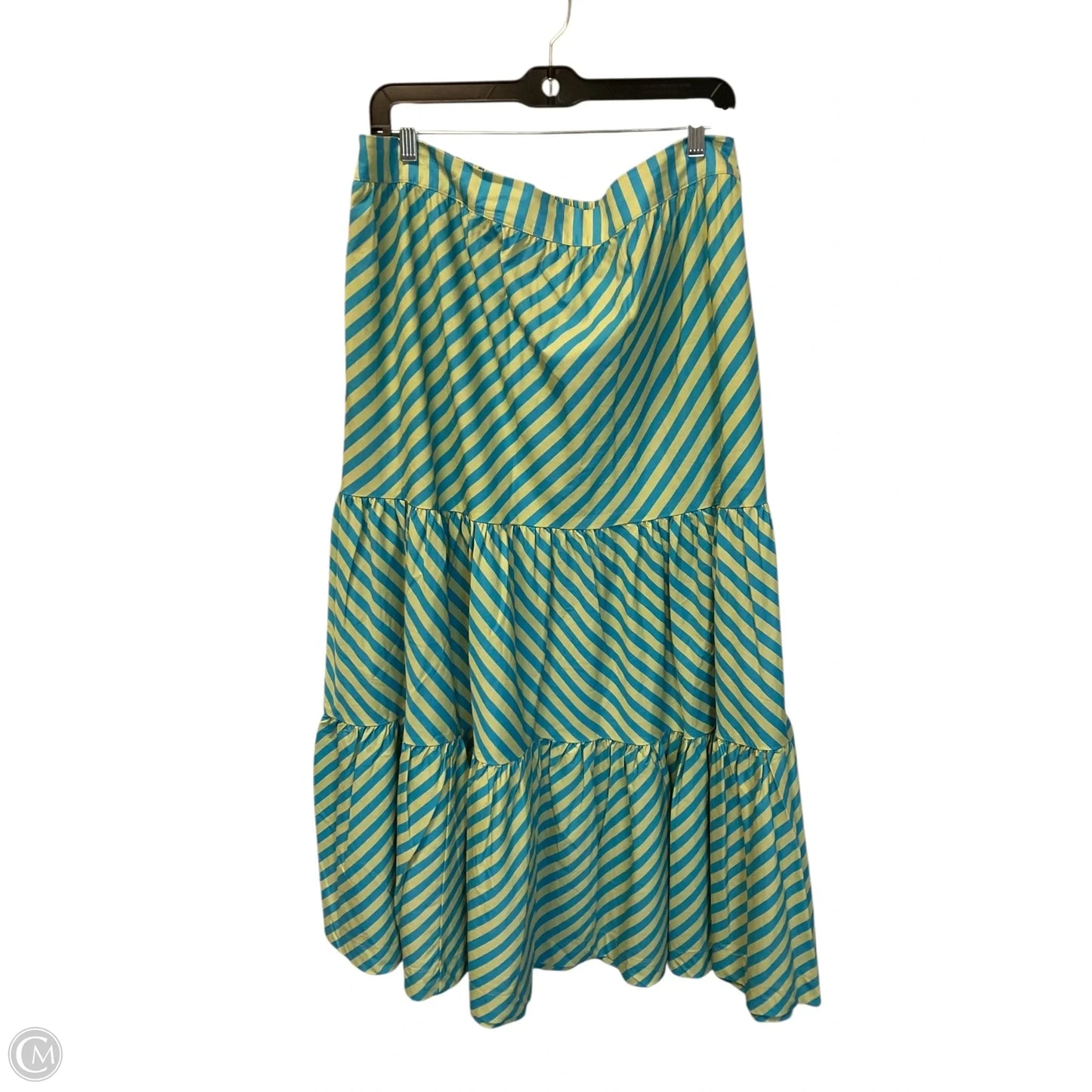 Skirt Maxi By Philosophy In Striped Pattern, Size: Xl