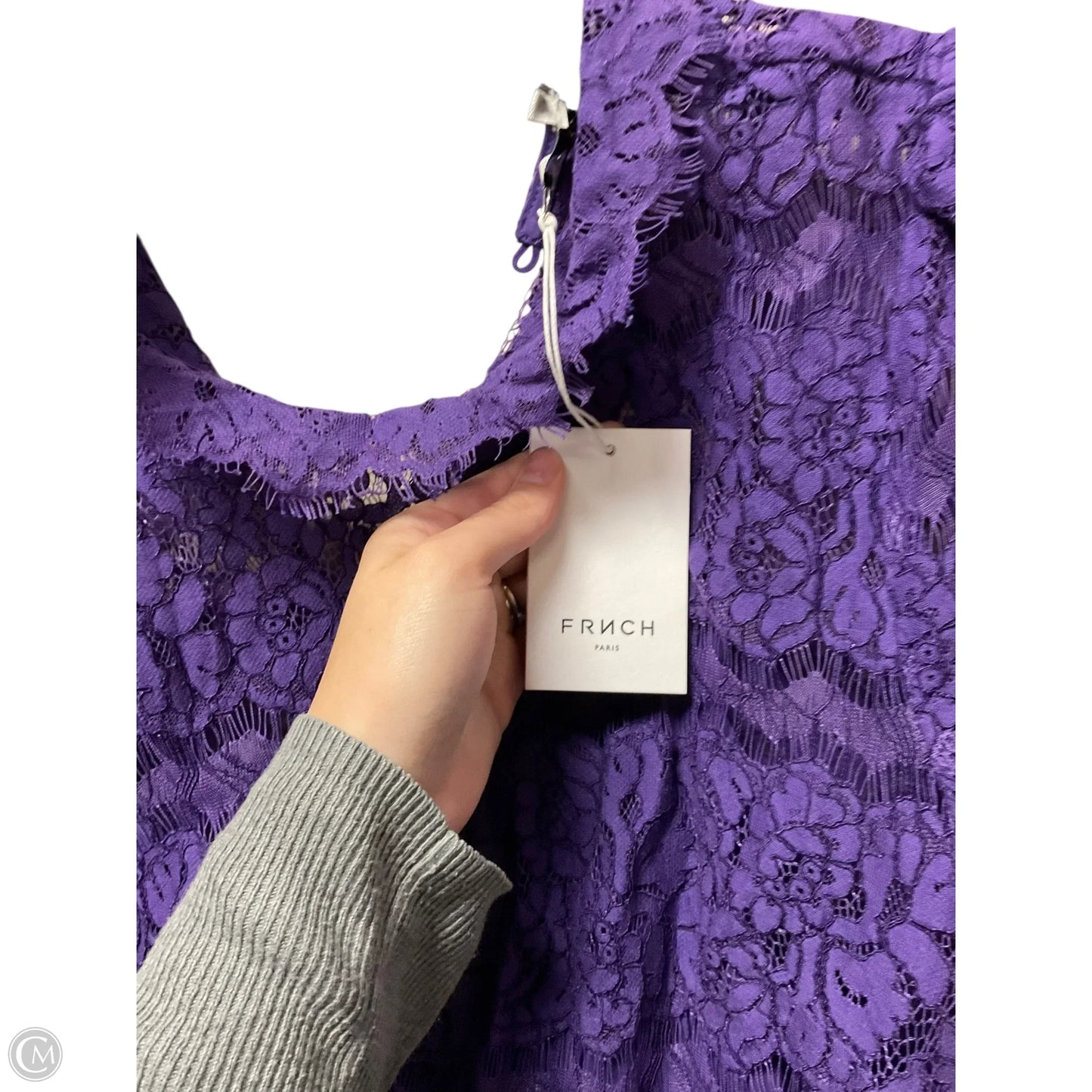 Dress Party Short By Frnch In Purple, Size: L