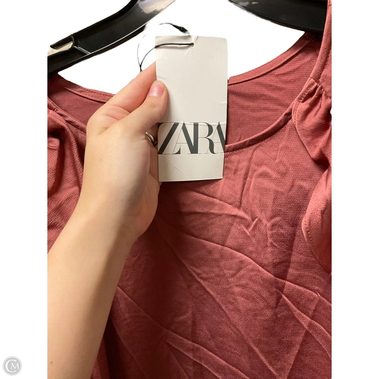 Dress Party Short By Zara In Pink, Size: L