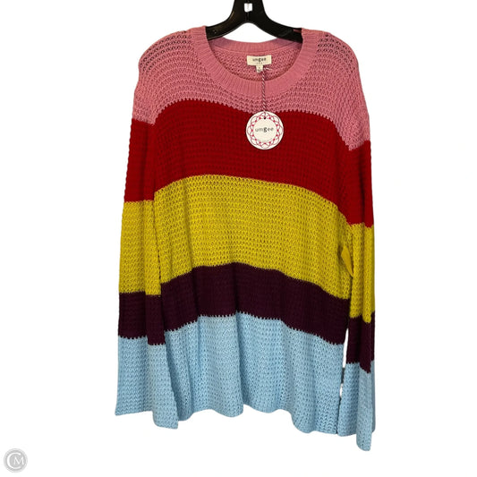 Sweater By Umgee In Multi-colored, Size: L