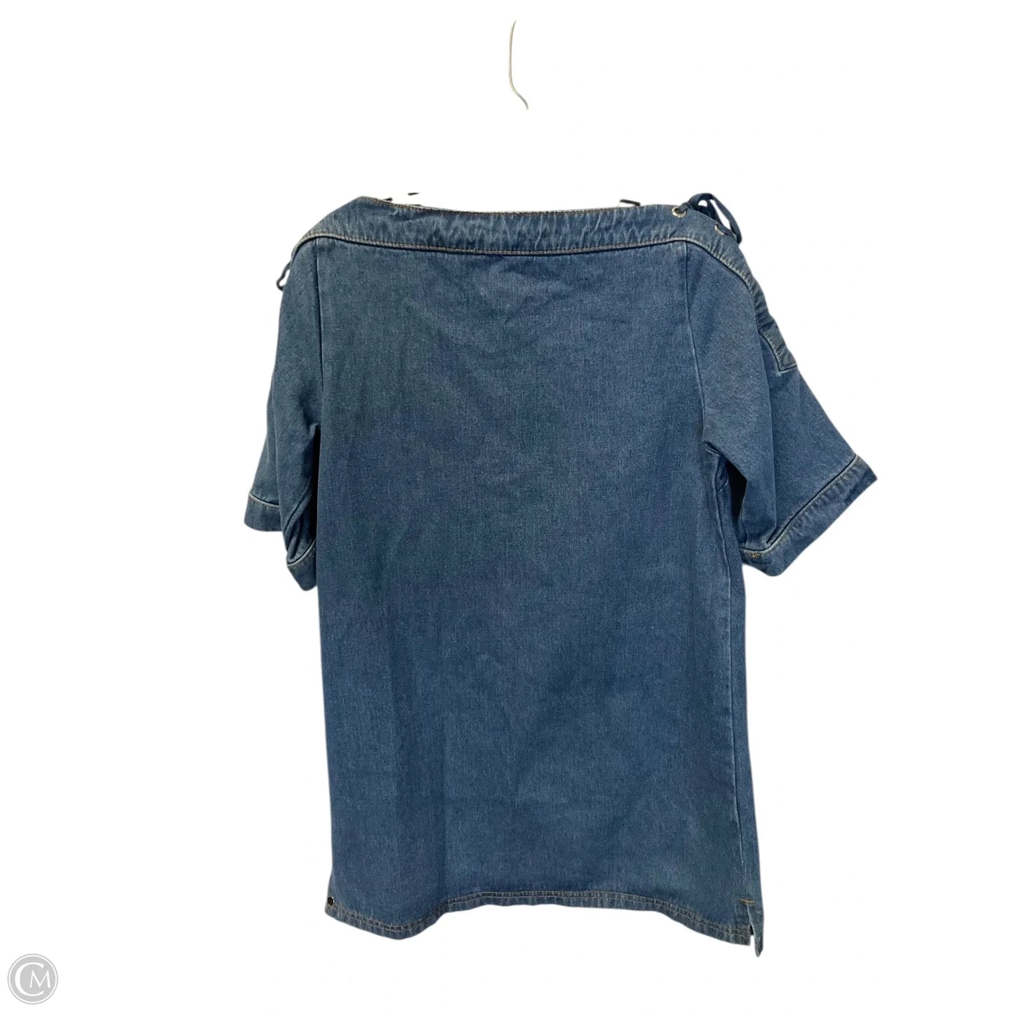 Dress Casual Short By Maeve In Blue Denim, Size: Xs