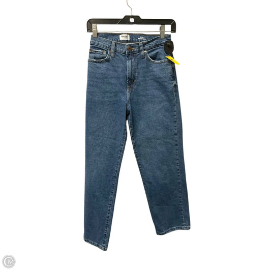 Jeans Straight By Kensie In Blue Denim, Size: 4