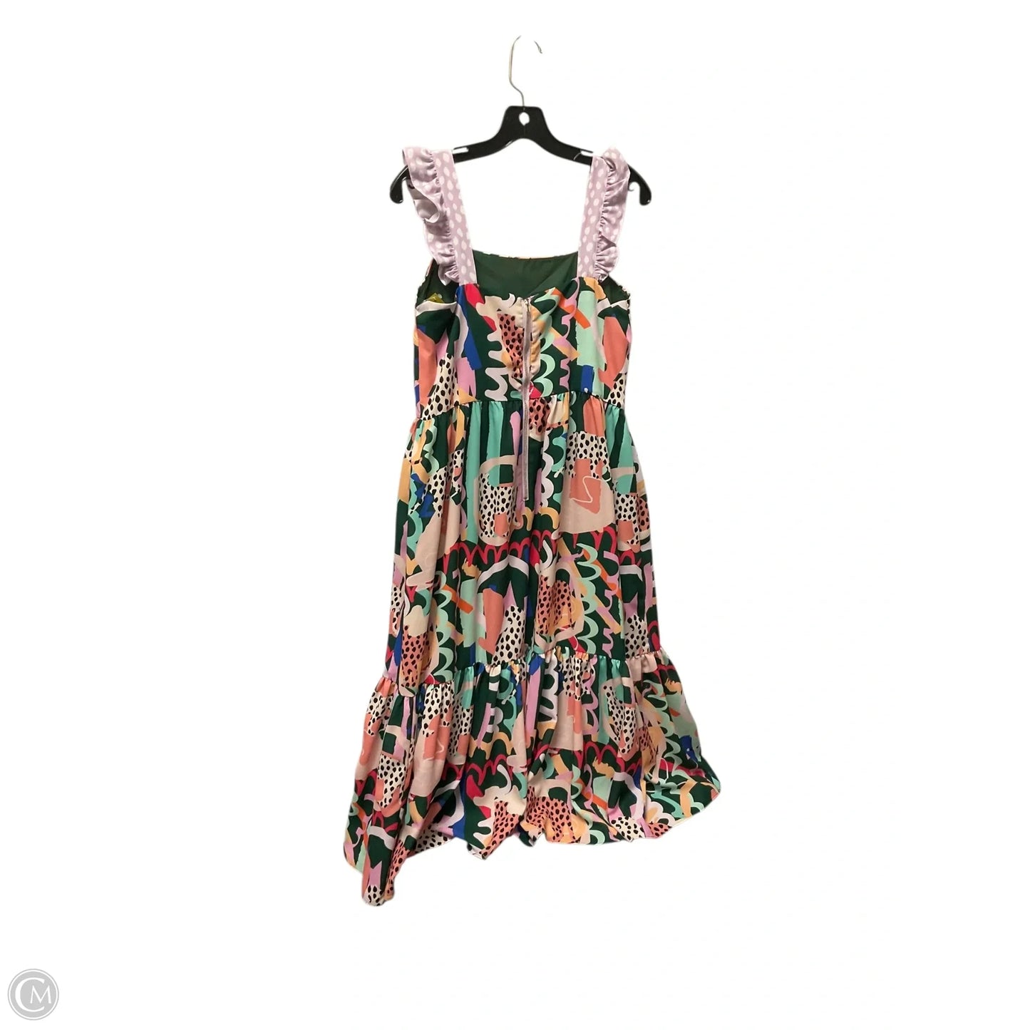 Dress Casual Midi By Crosby In Multi-colored, Size: L