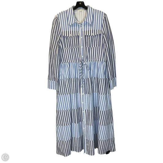 Dress Casual Maxi By English Factory In Striped Pattern, Size: L