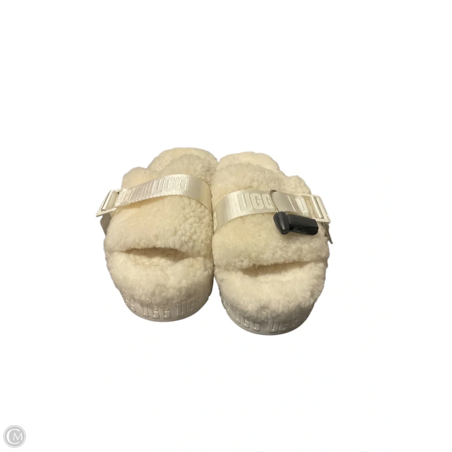 Sandals Designer By Ugg In White, Size: 8