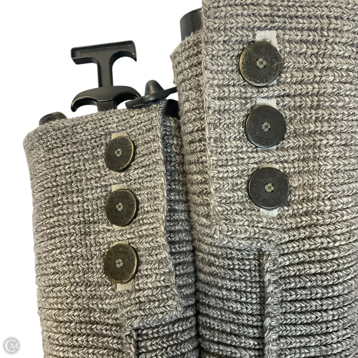 Boots Designer By Ugg In Grey, Size: 7