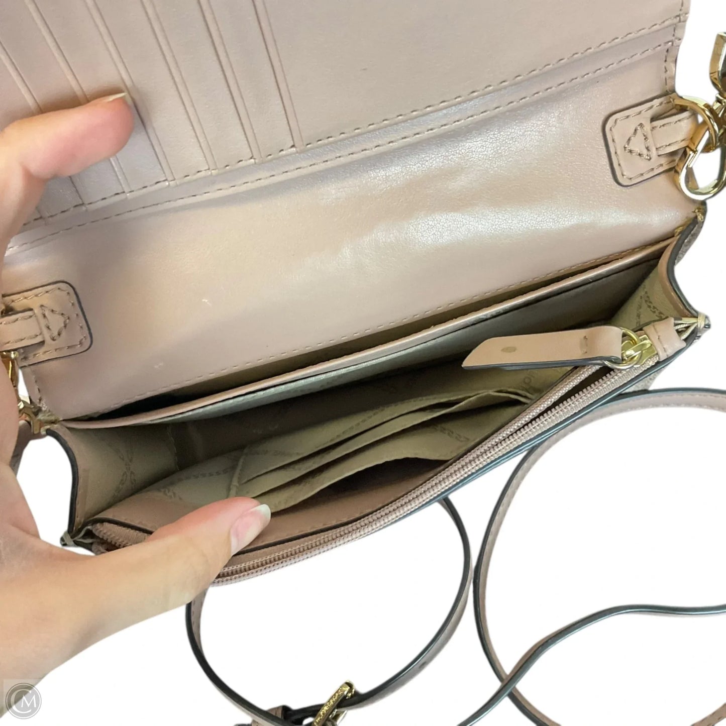 Crossbody Designer By Michael Kors, Size: Small