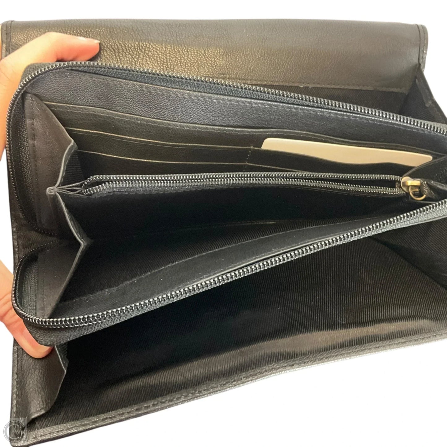 Clutch Leather By Myra, Size: Small