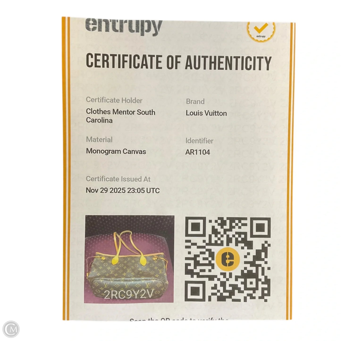 Handbag Luxury Designer By Louis Vuitton, Size: Small