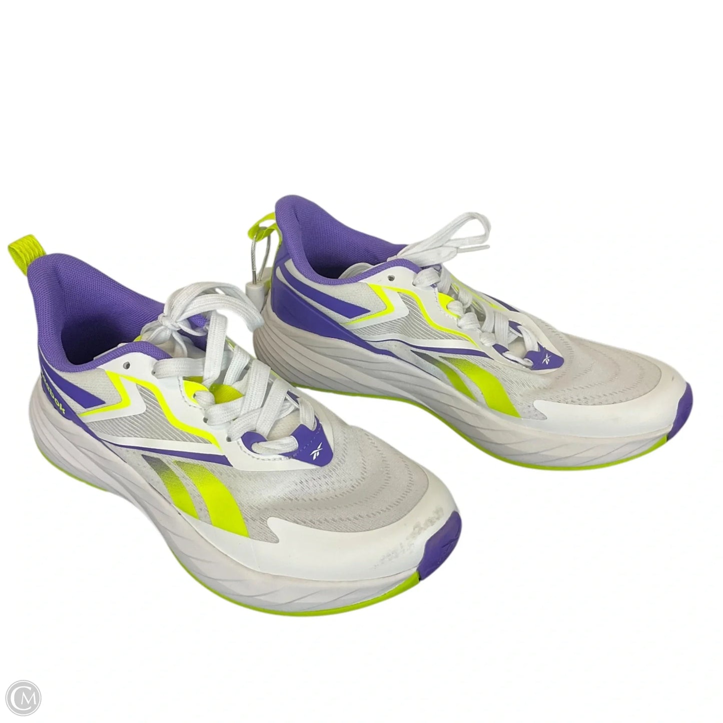 Shoes Athletic By Reebok In Purple & White, Size: 9.5