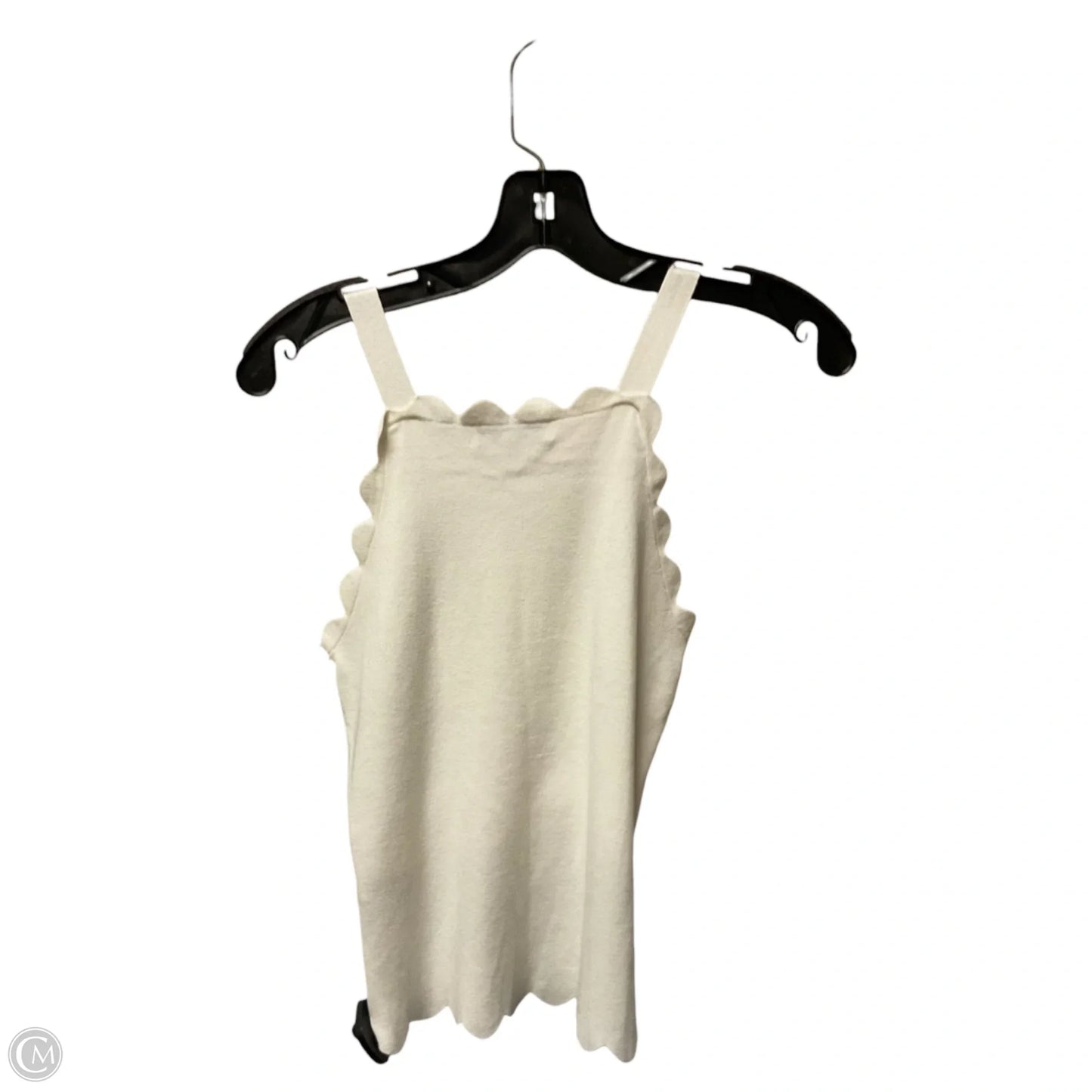 Top Sleeveless Designer By Milly In White, Size: S