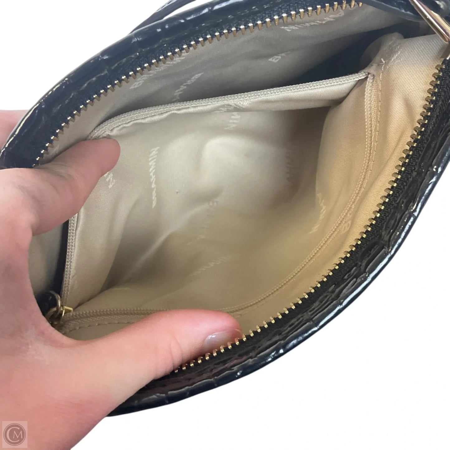 Handbag Designer By Brahmin, Size: Small