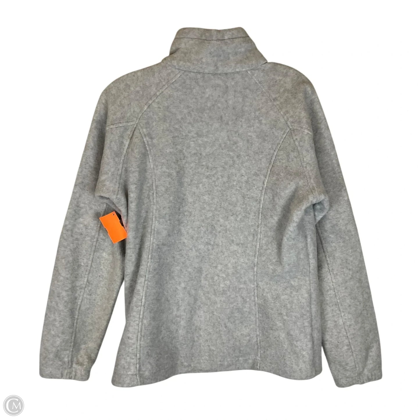 Jacket Fleece By Columbia In Grey, Size: S
