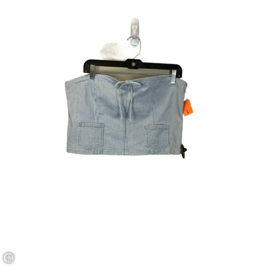 Top Sleeveless By American Eagle In Striped Pattern, Size: Xl