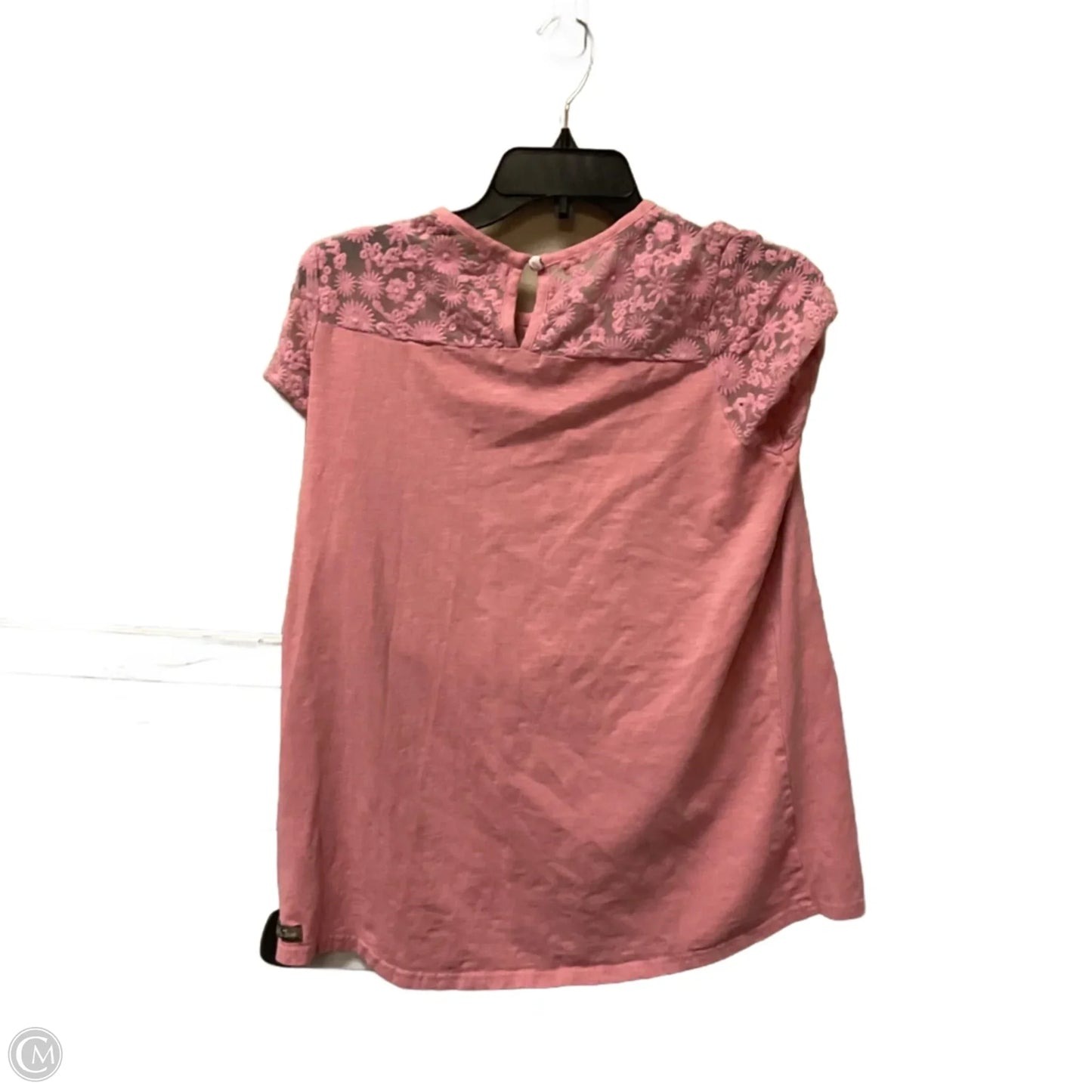 Top Short Sleeve By Matilda Jane In Pink, Size: S