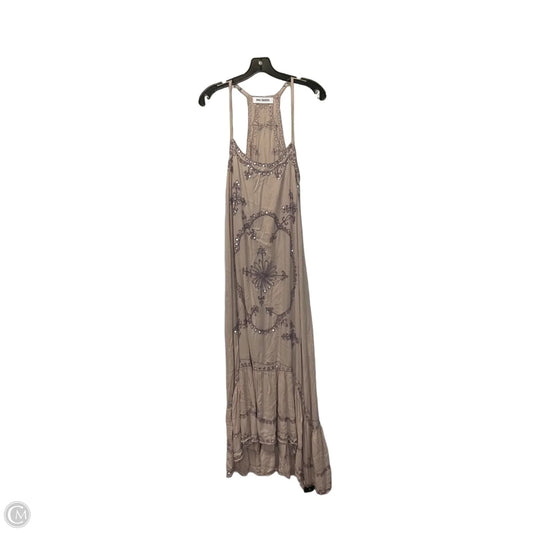 Dress Casual Maxi By Clothes Mentor In Pink & Purple, Size: L