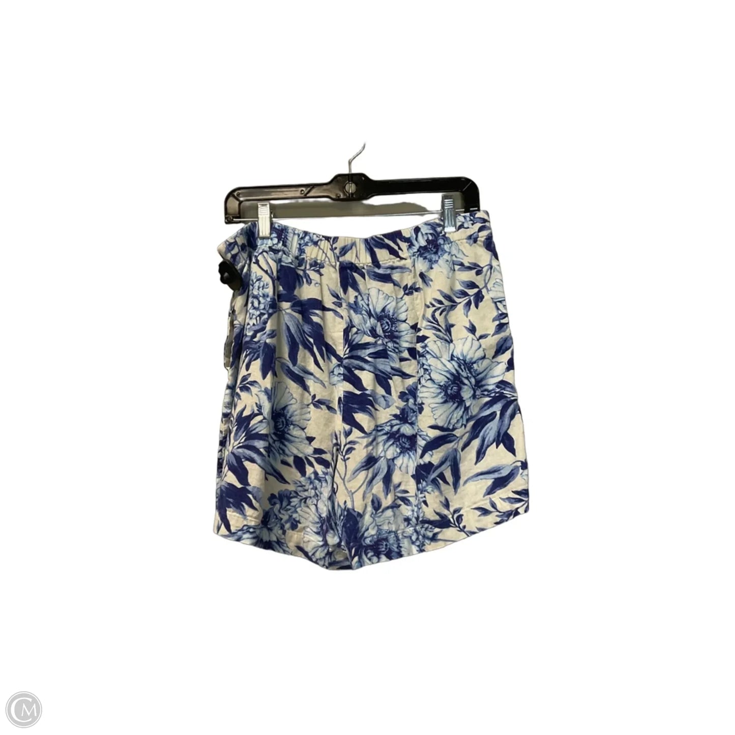 Skort By Ellen Tracy In Blue & White, Size: L