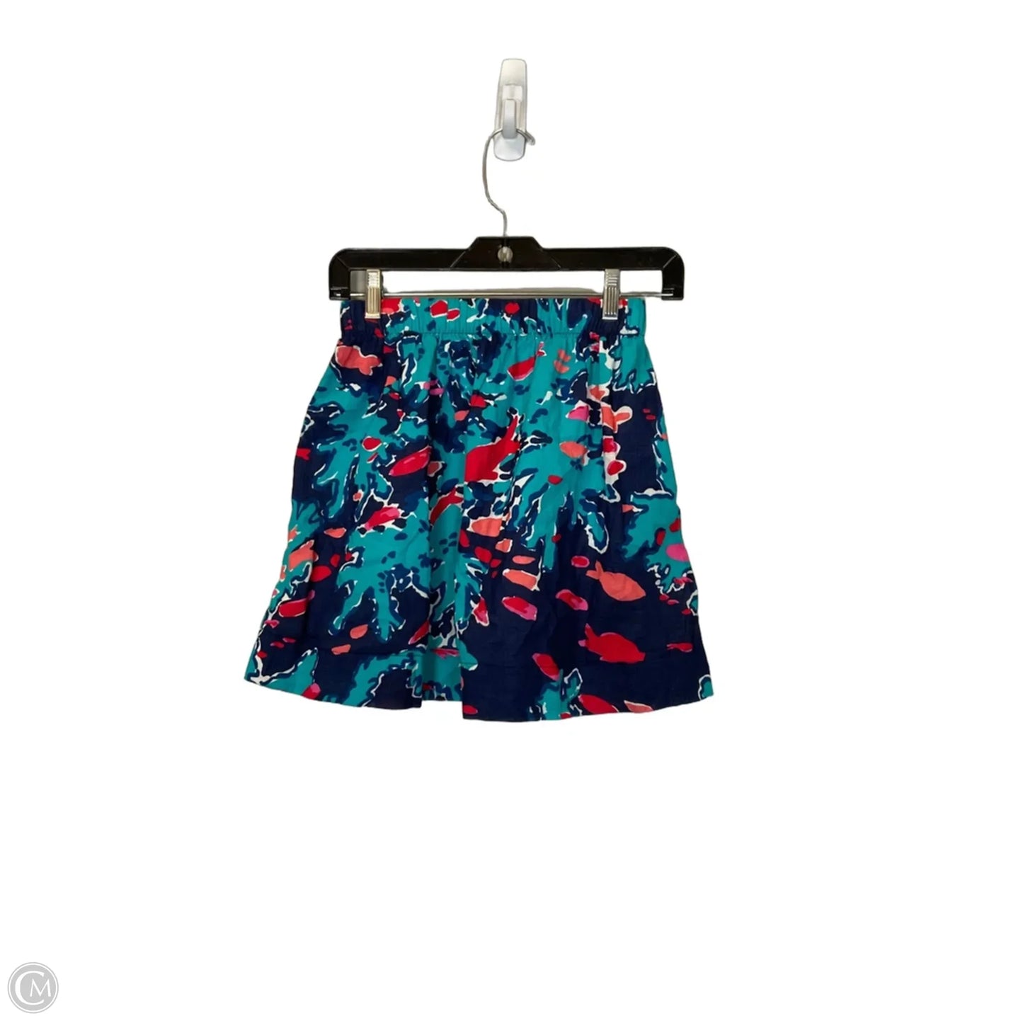 Skirt Designer By Lilly Pulitzer In Blue & Red, Size: Xs