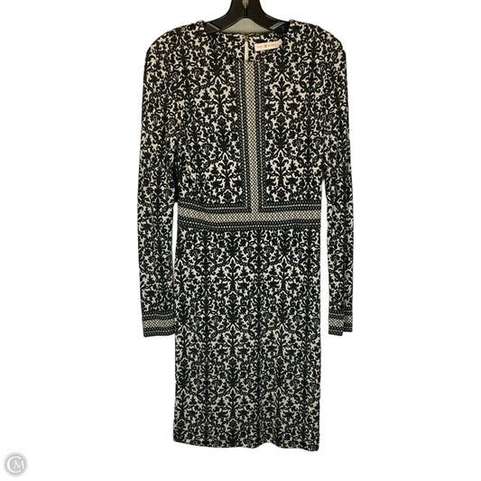 Dress Designer By Tory Burch In Black & Cream, Size: S