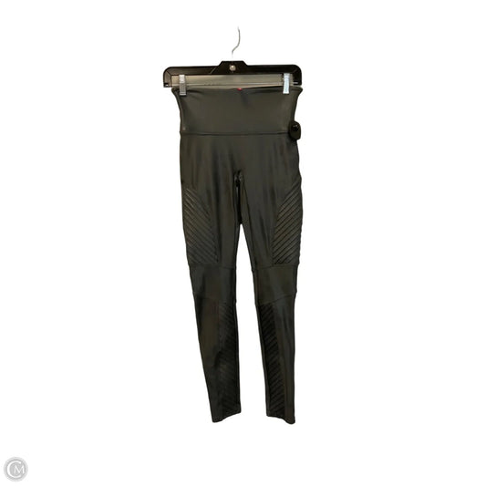 Athletic Leggings By Spanx In Grey, Size: M