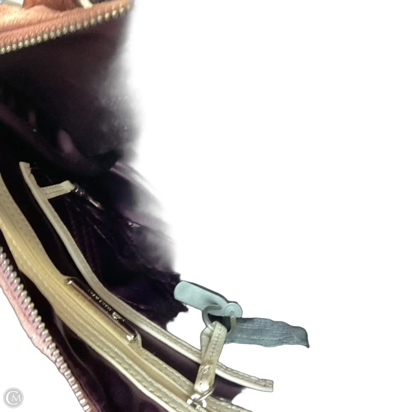 Handbag Leather By B. Makowsky, Size: Medium