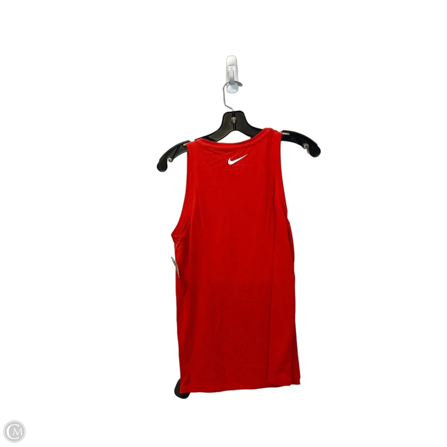 Athletic Tank Top By Nike Apparel In Red, Size: M