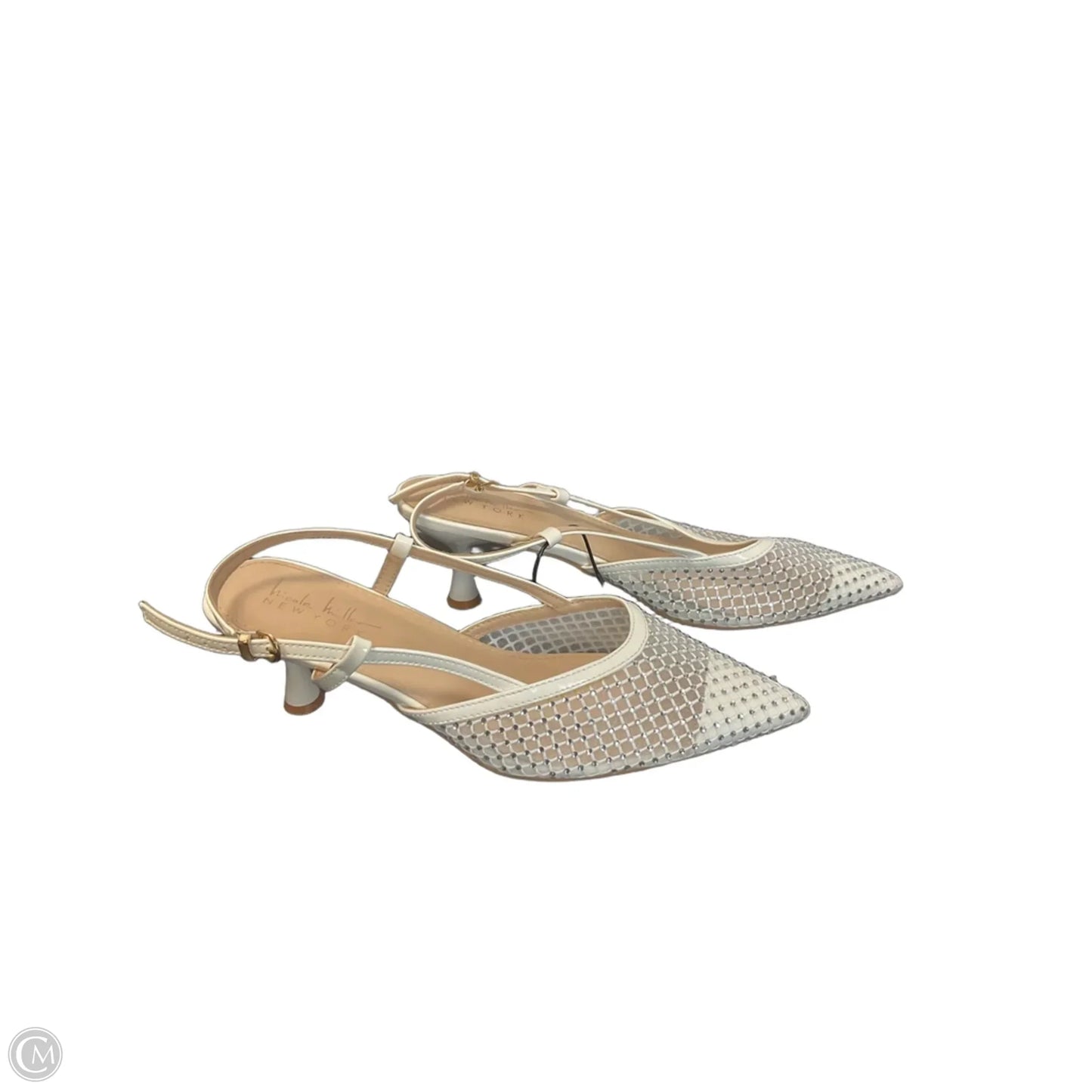 Shoes Heels Kitten By Nicole By Nicole Miller In White, Size: 8.5