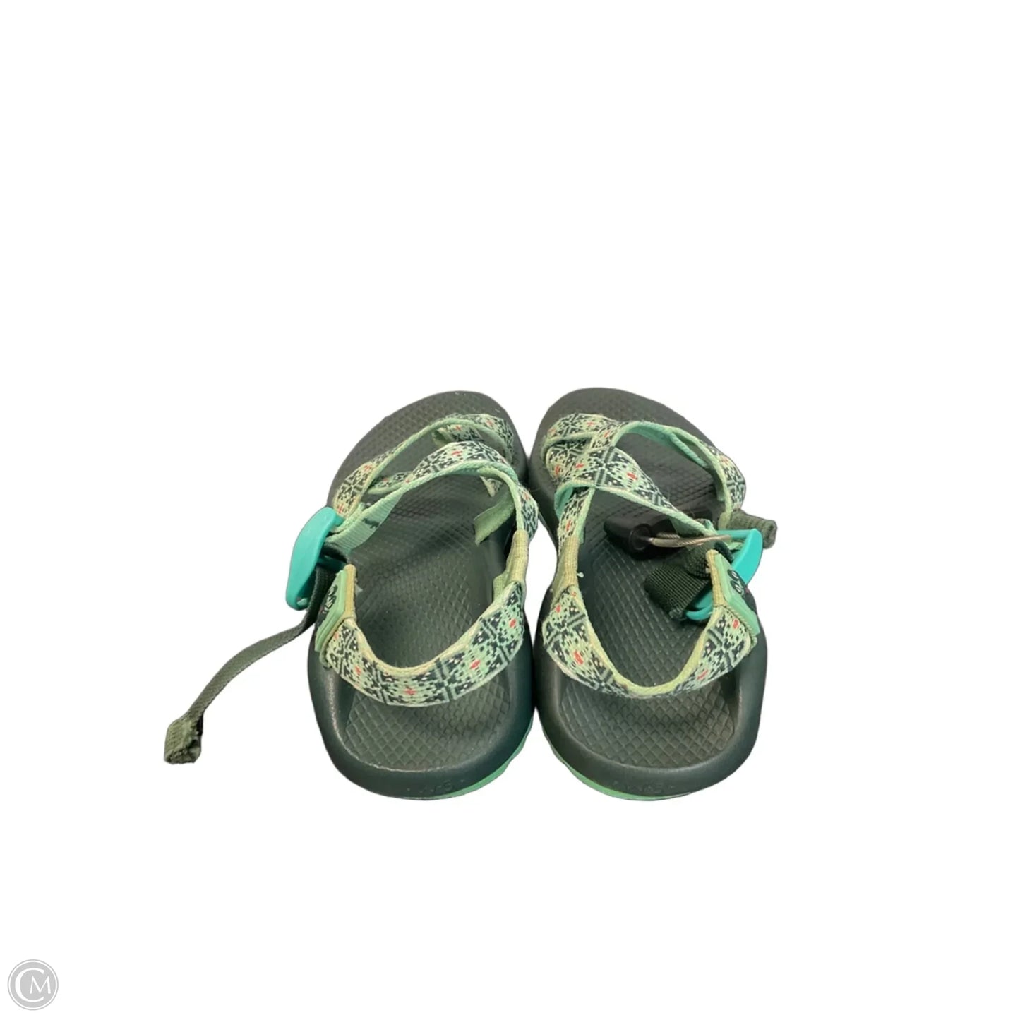 Sandals Sport By Chacos In Blue & Green, Size: 5