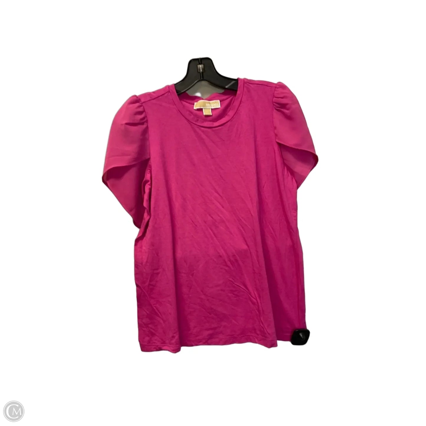 Top Short Sleeve By Michael By Michael Kors In Pink, Size: M