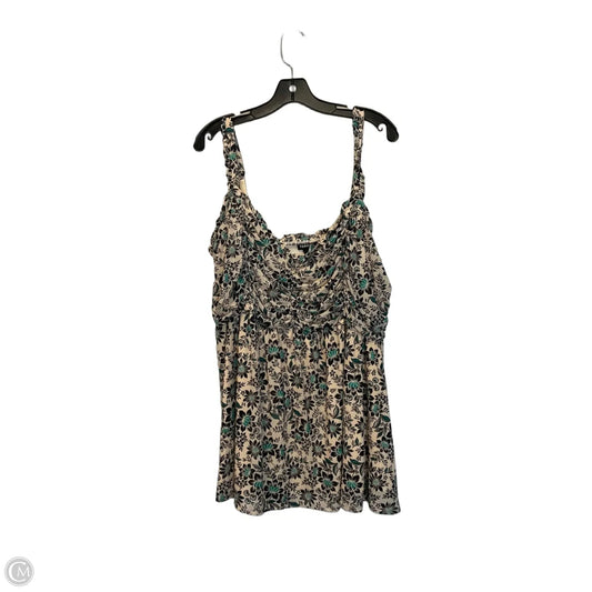 Top Sleeveless By Torrid In Floral Print, Size: 4x