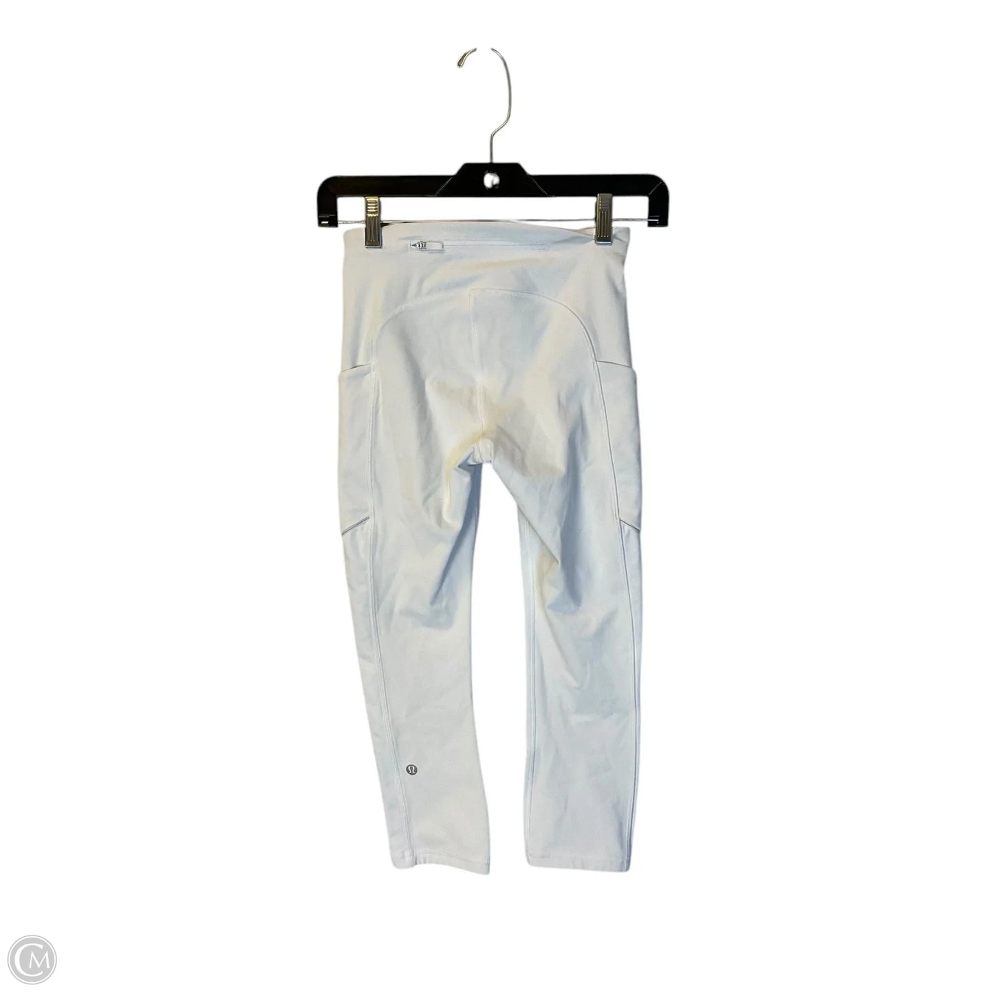 Athletic Capris By Lululemon In White, Size: 2