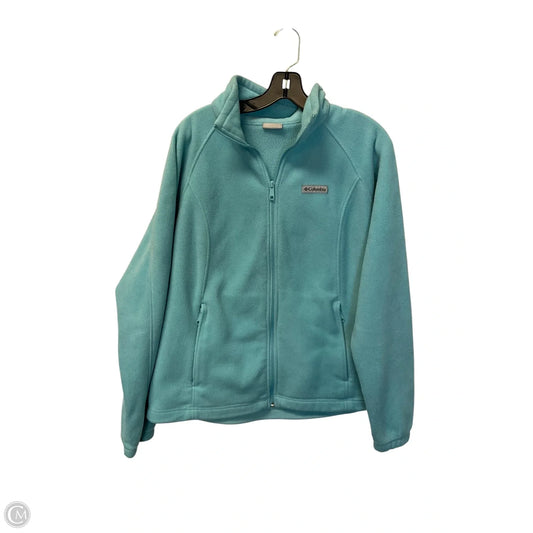 Jacket Fleece By Columbia In Blue, Size: Xl