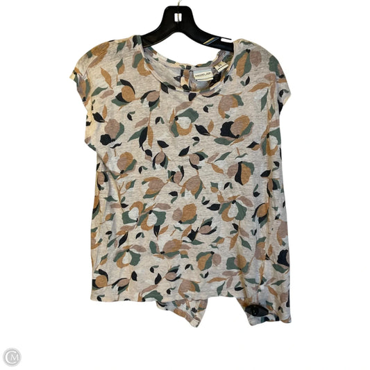 Top Short Sleeve Basic By Rachel Zoe In Multi-colored, Size: M