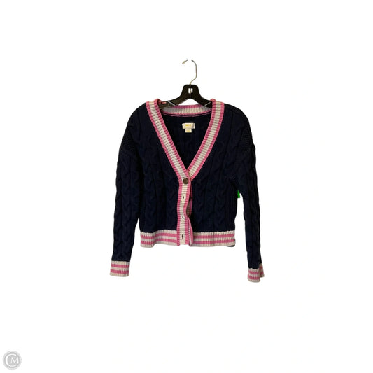Sweater Cardigan By Maeve In Blue, Size: S