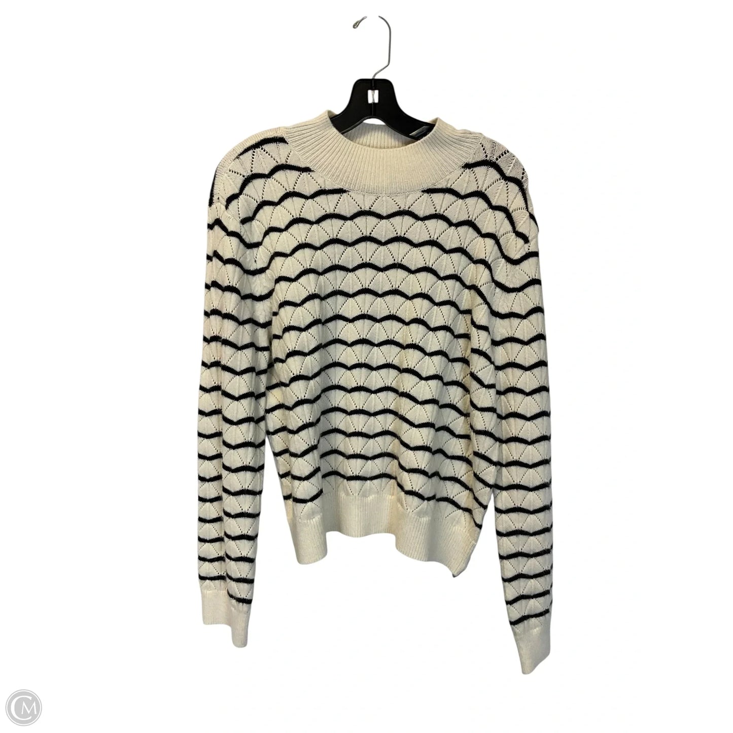 Sweater By Cyrus Knits In Striped Pattern, Size: Xl