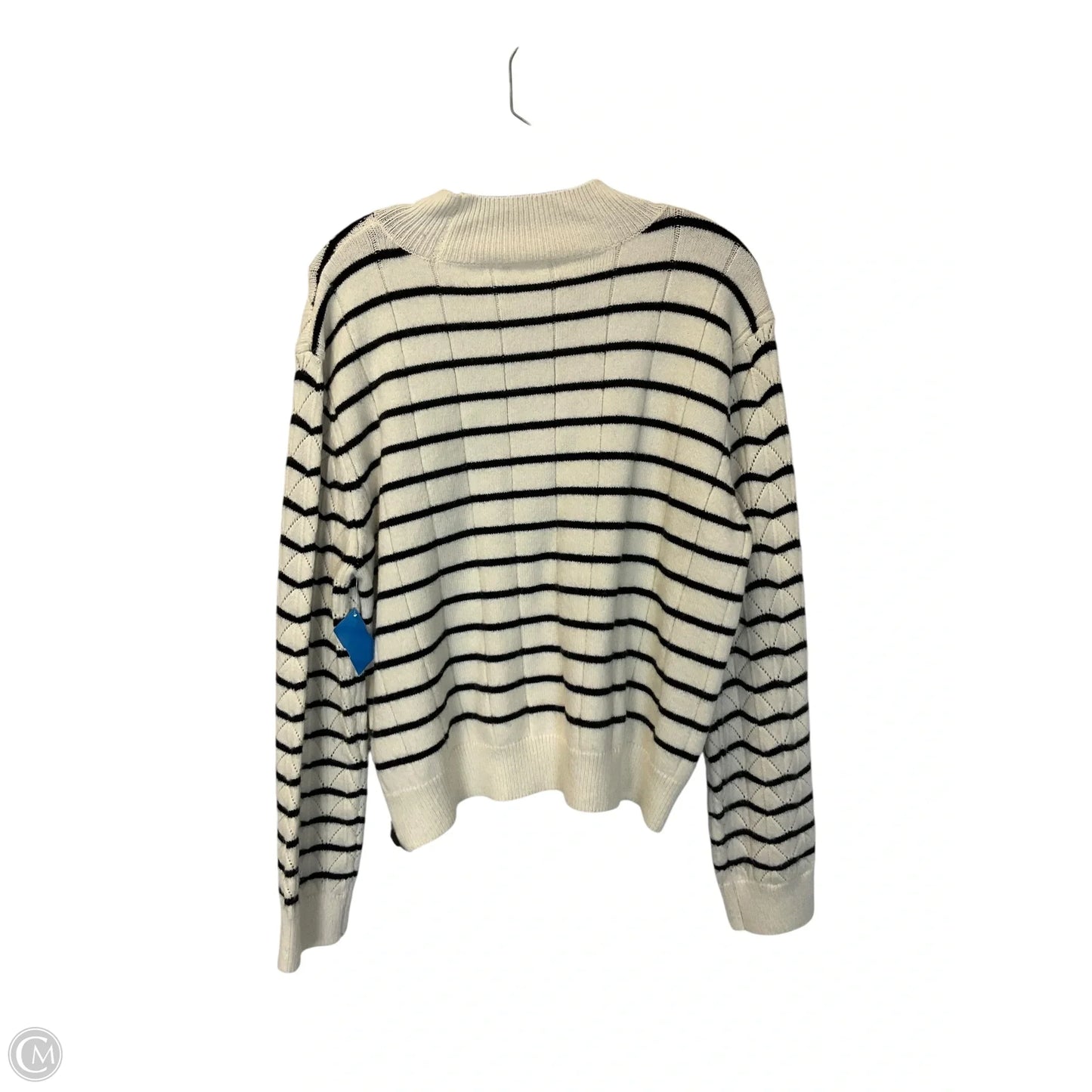Sweater By Cyrus Knits In Striped Pattern, Size: Xl