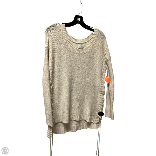 Sweater By Lucky Brand In Cream, Size: S